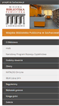 Mobile Screenshot of bibliotekamiejska.sochaczew.pl