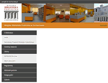 Tablet Screenshot of bibliotekamiejska.sochaczew.pl